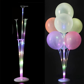 Ballonholder med multifarvet lys